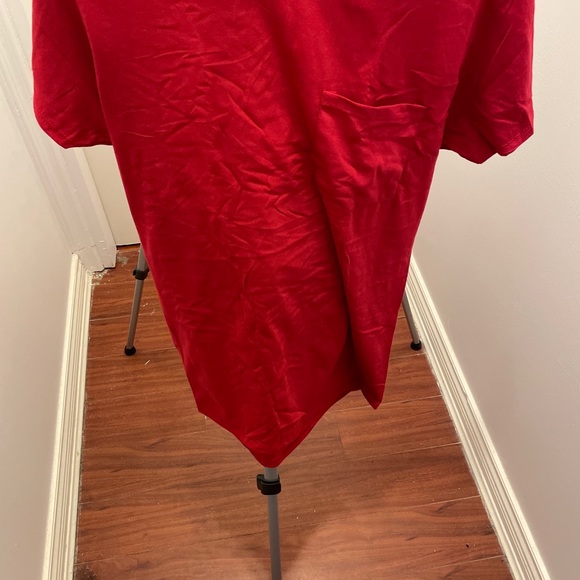 Men t-shirt medium fruit loom 100 cotton red - Picture 2 of 7